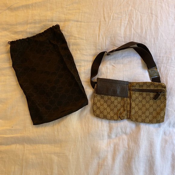 Gucci Belt Bag, Gg Canvas, Heritage Piece - Picture 1 of 4